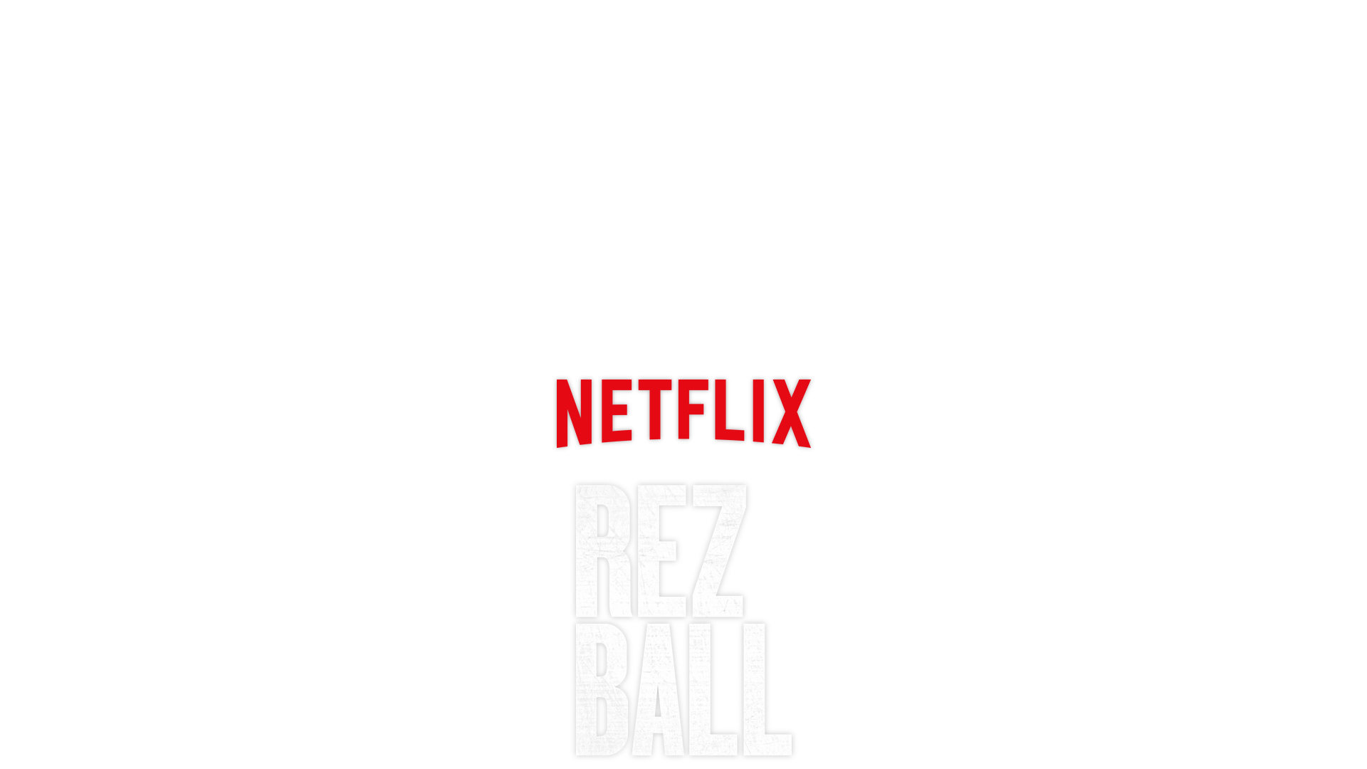 The characters of Rez Ball in a huddle around their coach during a game. 