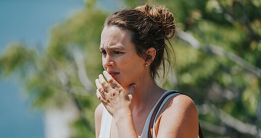 Leighton Meester plays Beth, a woman in search of her missing friend, in the thriller 'The Weekend Away'