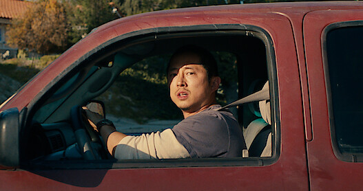 Steven Yeun in BEEF.