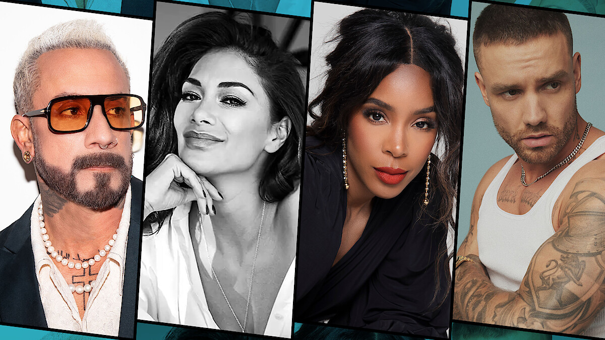  AJ McLean, Nicole Scherzinger, Kelly Rowland, and Liam Payne