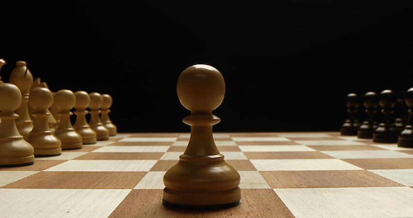 A chess pawn 