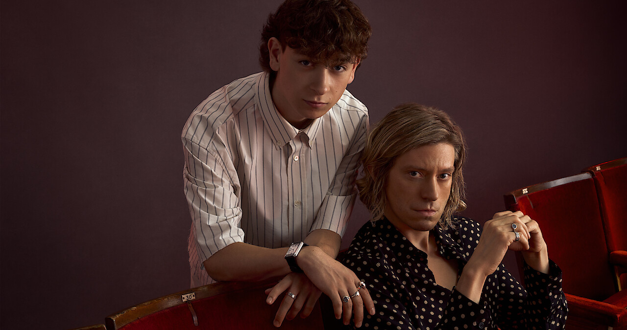(L to R) Louis McCartney and Patrick Vaill in STRANGER THINGS: THE FIRST SHADOW.