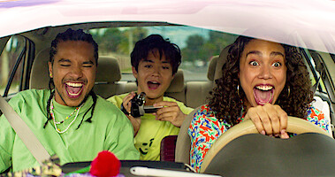 The cast of Neon