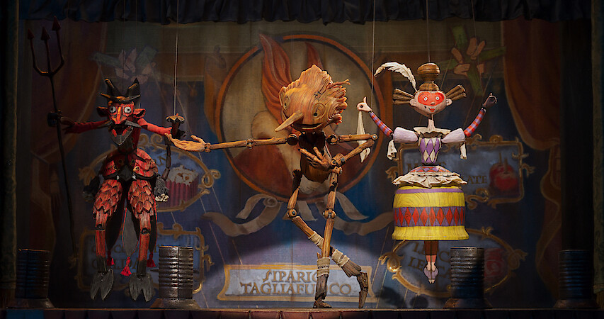 Guillermo del Toro's Pinocchio takes a bow