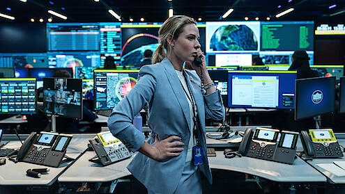 Rebecca Ferguson in 'A House of Dynamite.'