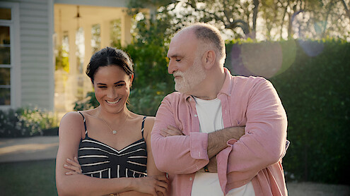 Meghan, Duchess of Sussex and José Andrés