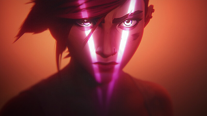 Hailee Steinfeld as Vi in 'Arcane' Season 2.