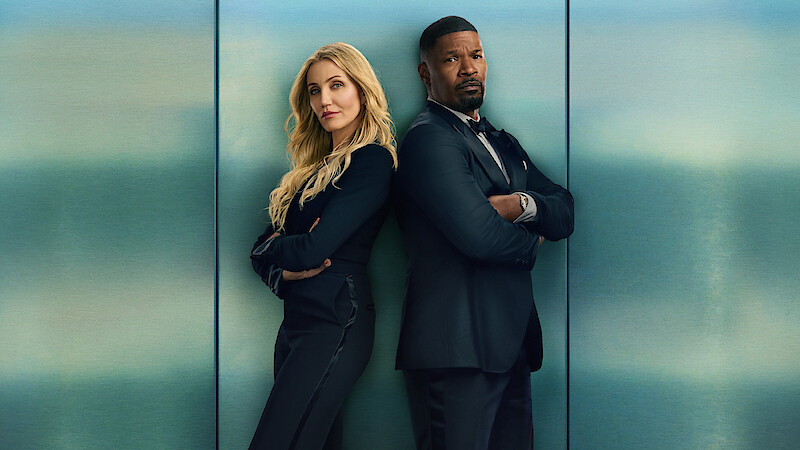 Cameron Diaz as Emily and Jamie Foxx as Matt in 'Back In Action'.