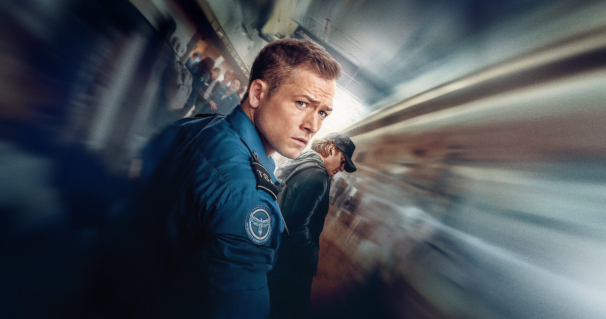 Taran Edgarton in Carry-on