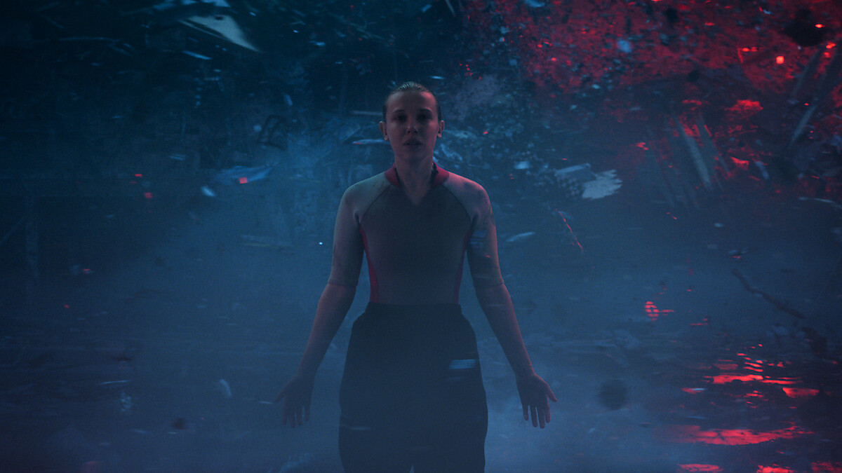 Millie Bobby Brown as Eleven in 'Stranger Things 5'