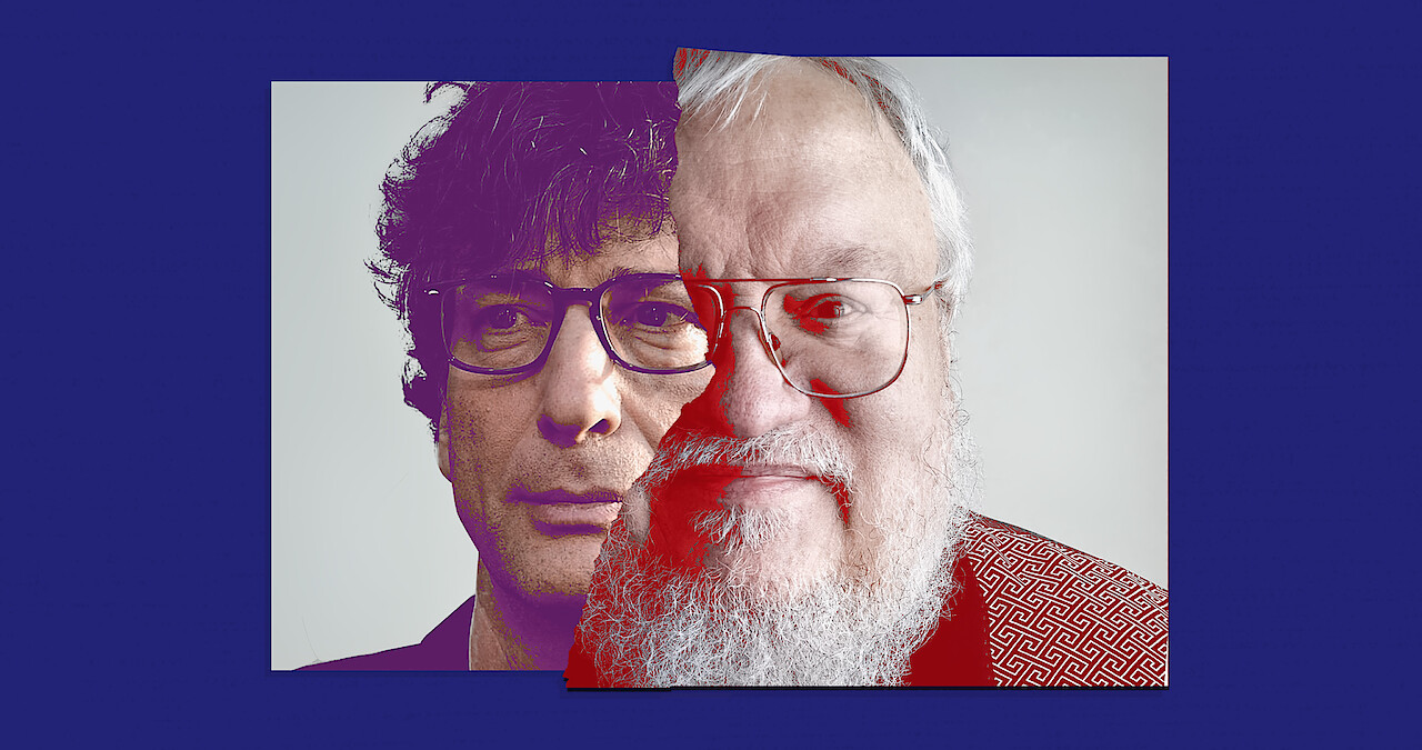 Photo of the two men