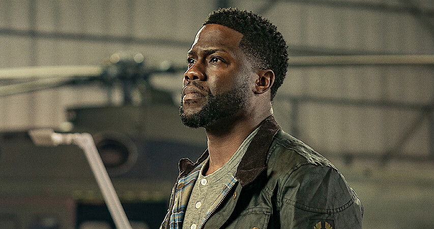 Kevin Hart as Cyrus in 'Lift'.