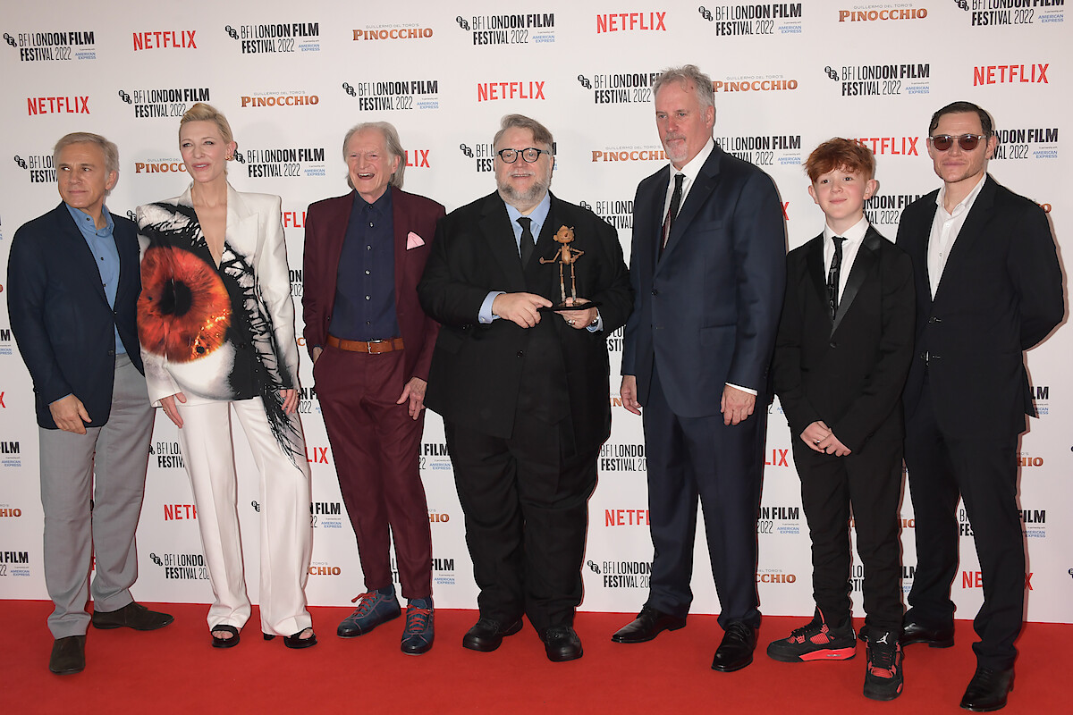 ‘Guillermo del Toro’s Pinocchio’ Cast at the London Film Festival