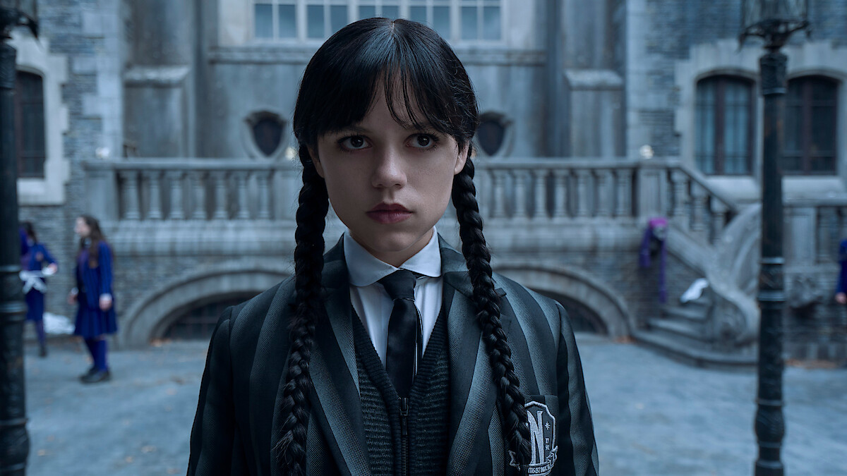 Jenna Ortega from Wednesday Addams in Season 2 of 'Wednesday'