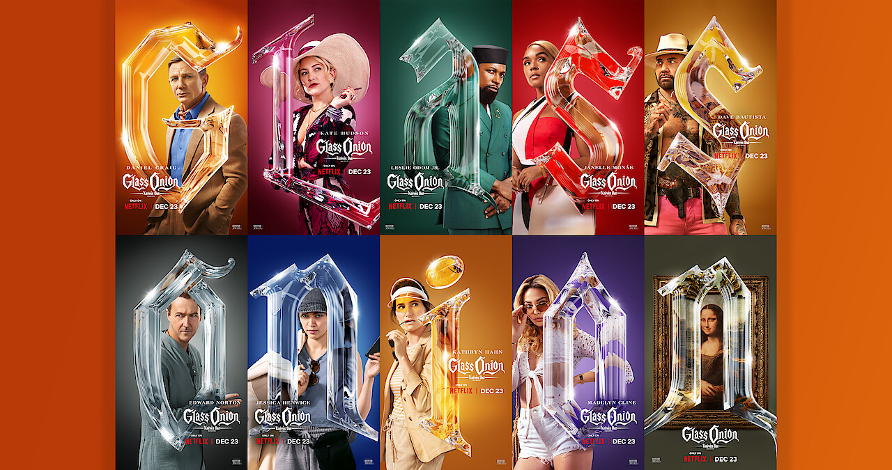Glass Onion Key Art