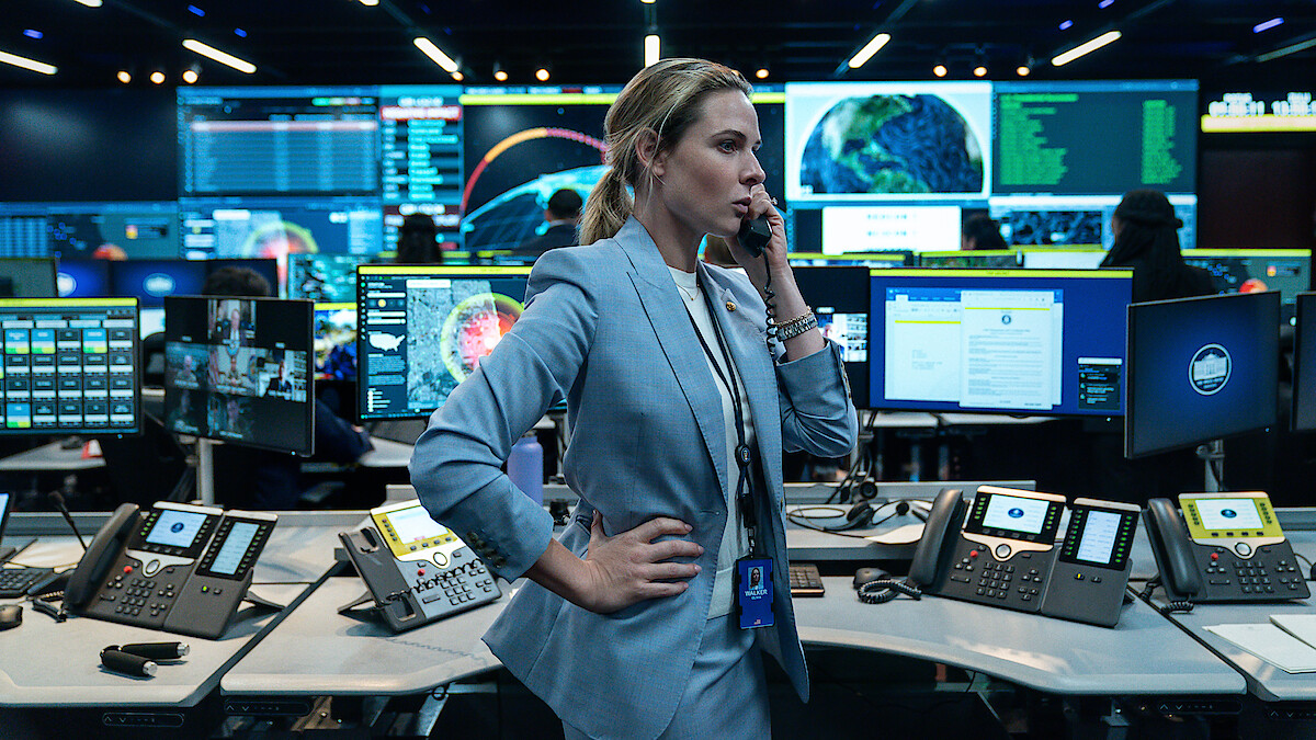 Rebecca Ferguson in 'A House of Dynamite.'