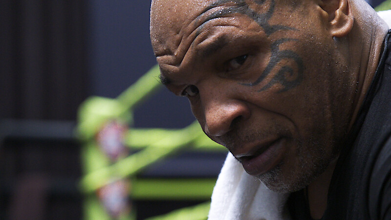 Mike Tyson training.