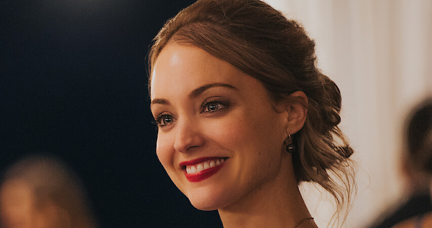 A close up of Kate from 'The Weekend Away'
