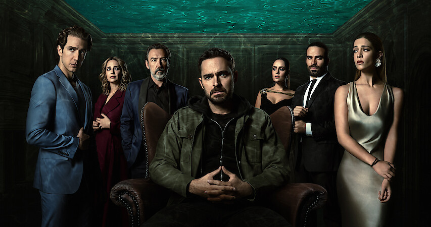 The cast of 'Who Killed Sara?'