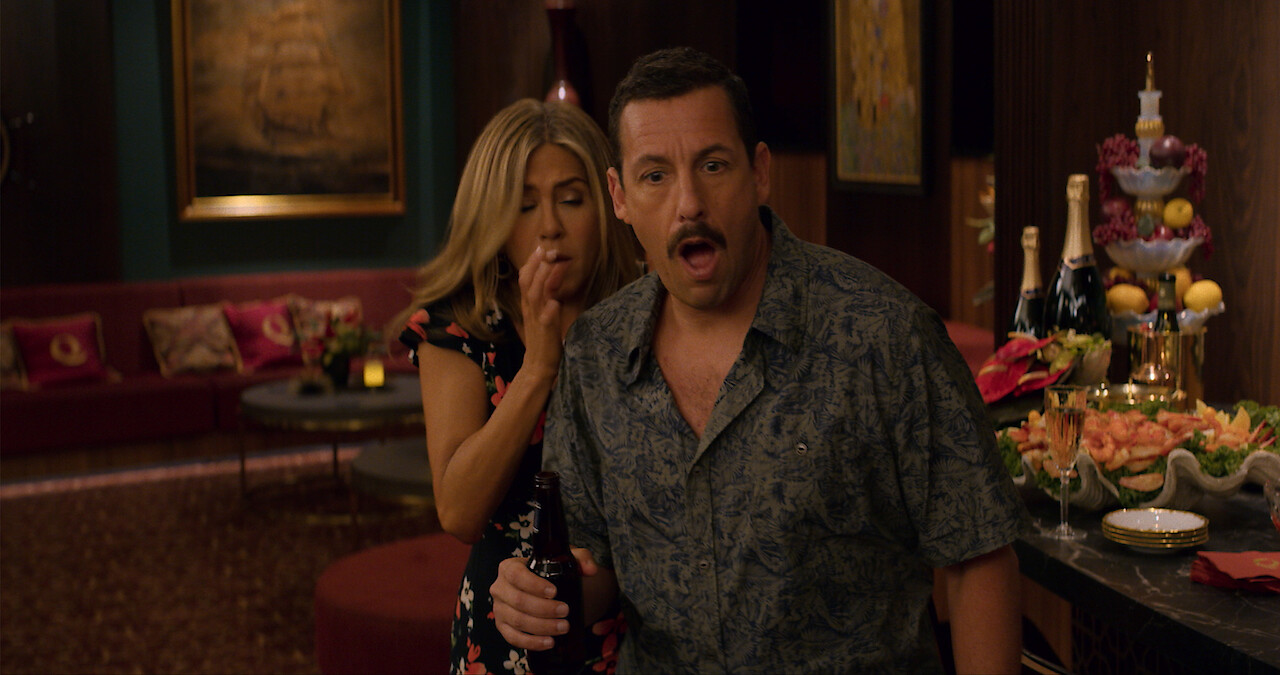 Adam Sandler and Jennifer Aniston.