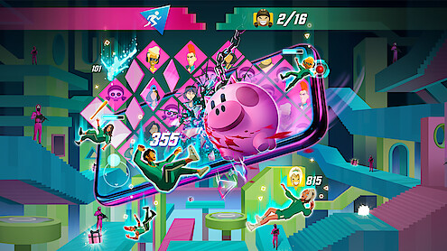 Key art for the mobile game 'Squid Game: Unleashed'