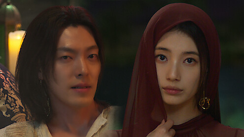 Kim Woo-bin as Jinn and Bae Suzy as Ka-young in Genie, Make a Wish