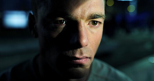 Gabriel Basso as Peter Sutherland on The Night Agent
