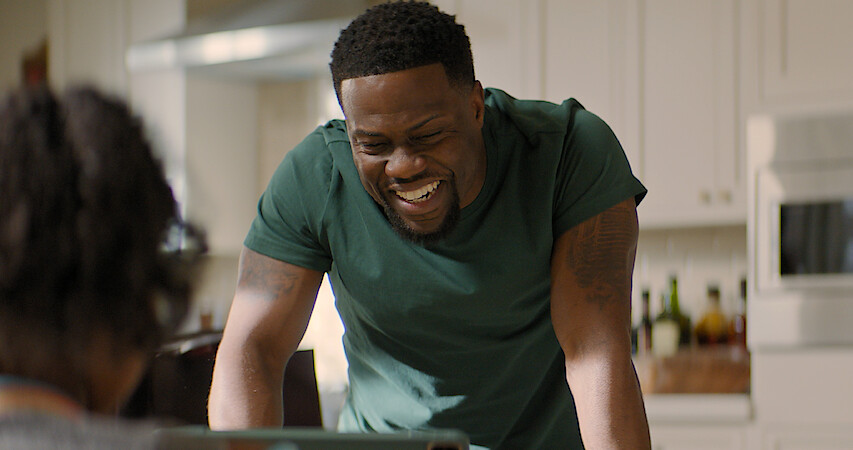 Watch Kevin Hart Shield His Kids from Mark Wahlberg’s Stories in ‘Me Time’ Clip