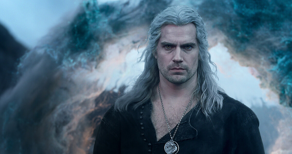 Henry Cavill as Geralt in The Witcher.