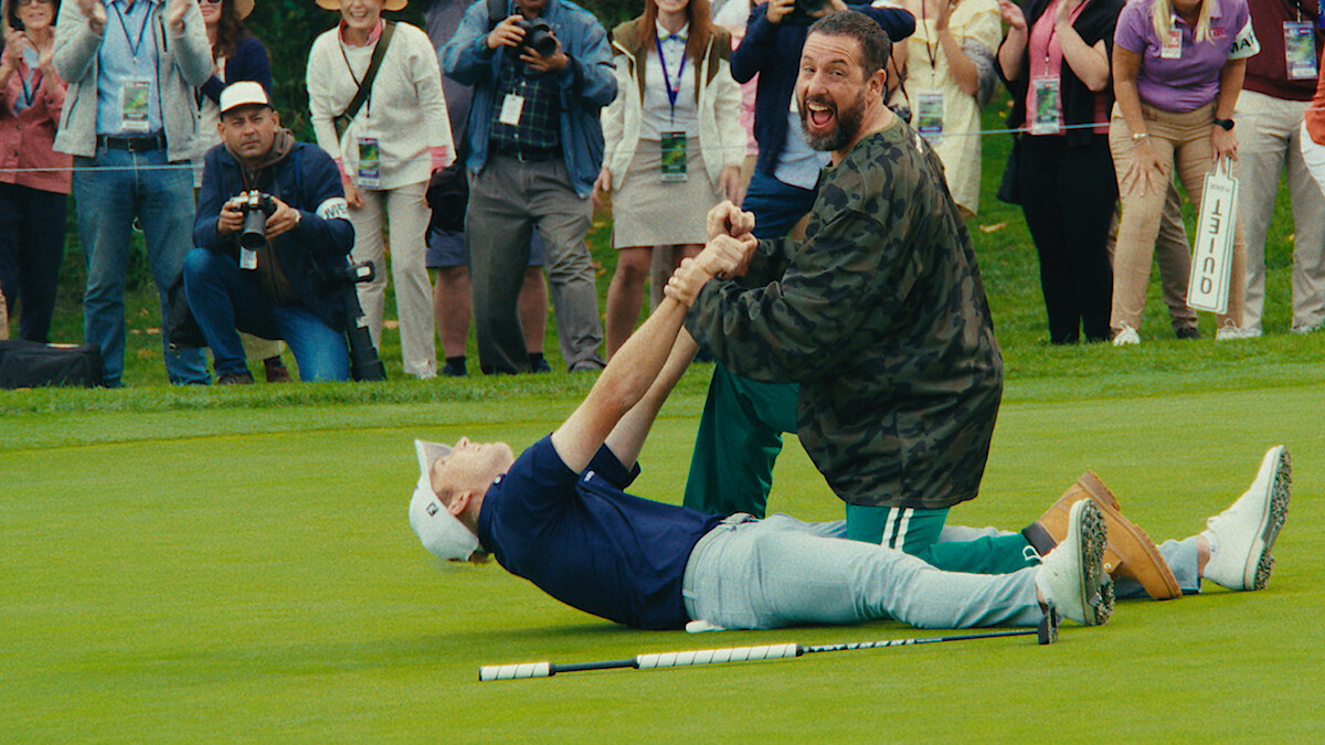 Adam Sandler as Happy Gilmore in 'Happy Gilmore 2'