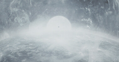 The opening credits to '3 Body Problem.' 