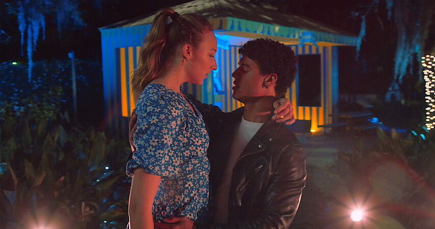 Jodi and Tommy dancing in Tall Girl 2