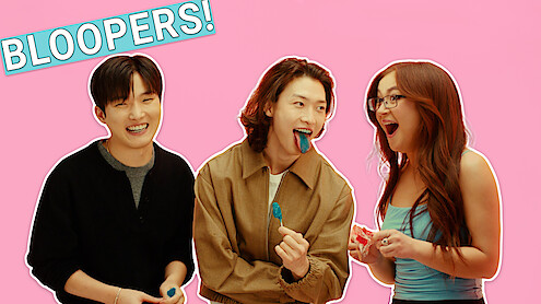 From left to right, Minyeong Choi, Sang Heon Lee, and Anna Cathcart.