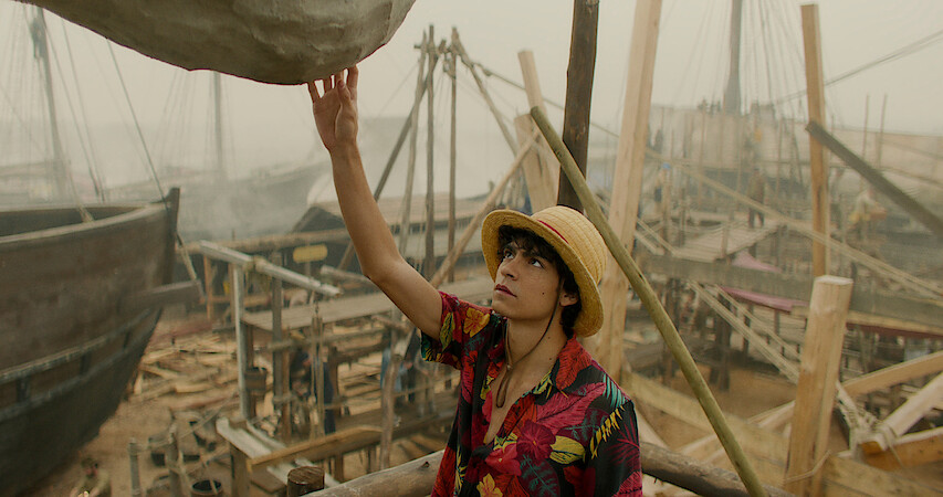 Iñaki Godoy as Monkey D. Luffy.