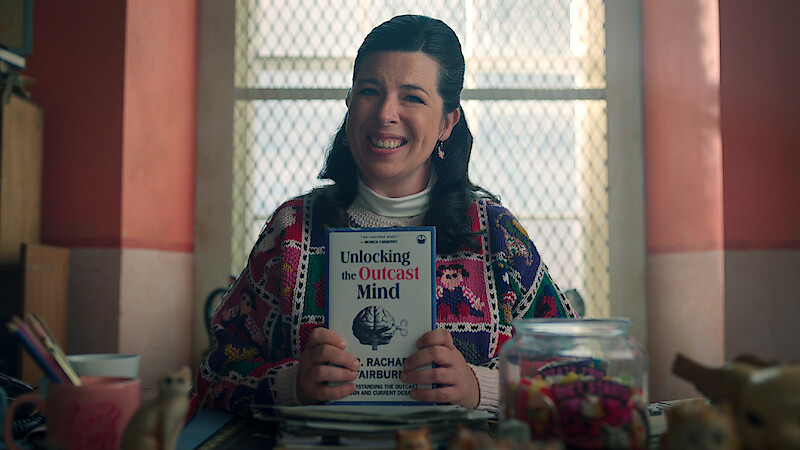 Heather Matarazzo as Judi Spannegel in 'Wednesday' Season 2.