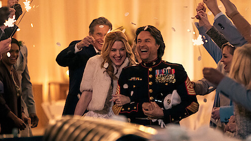 Alexandra Breckenridge as Mel Monroe and Martin Henderson as Jack Sheridan in Season 6 of 'Virgin River'