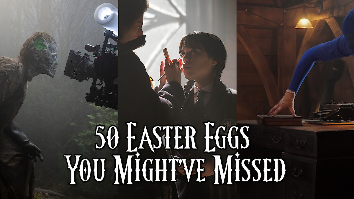 BTS stills of Slurp, Jenna and Thing