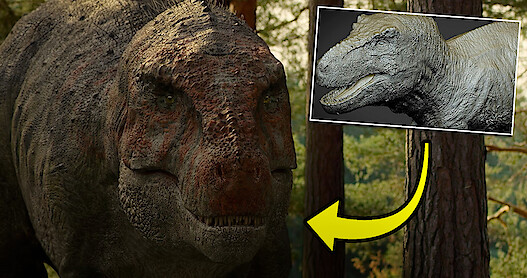 ‘Life on Our Planet’: See How the CGI T. rex Was Designed 