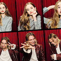 Jamie Campbell Bower & Nell Fisher 