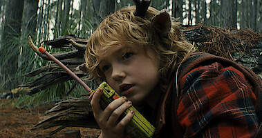 Christian Convery as Gus in Sweet Tooth.