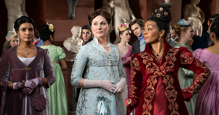 From Half Corsets to Watch Fobs, ‘Bridgerton’ Costumes Embody Regency Glamour 