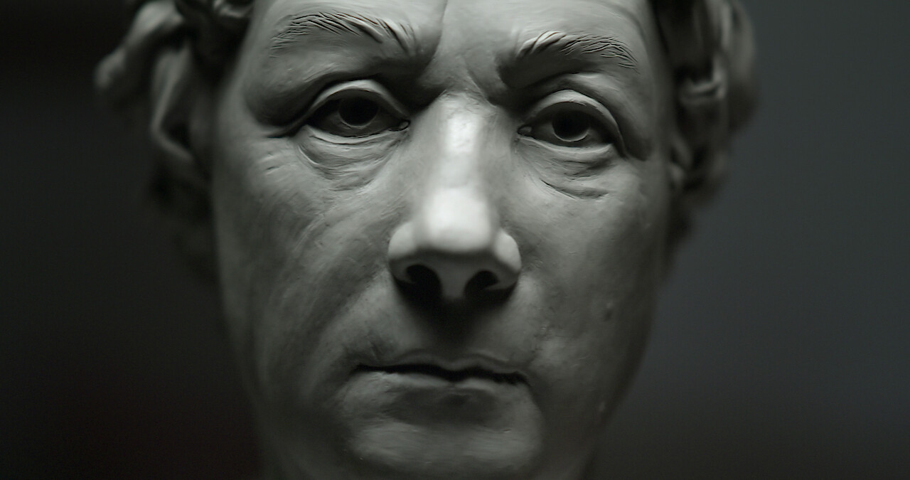  A sculpture of Jane Doe.