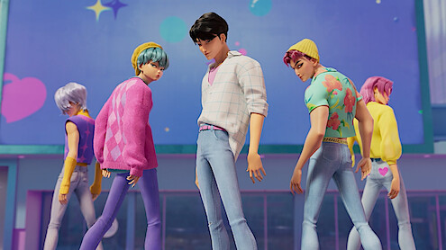 The Saja Boys perform "Soda Pop" from 'KPop Demon Hunters'