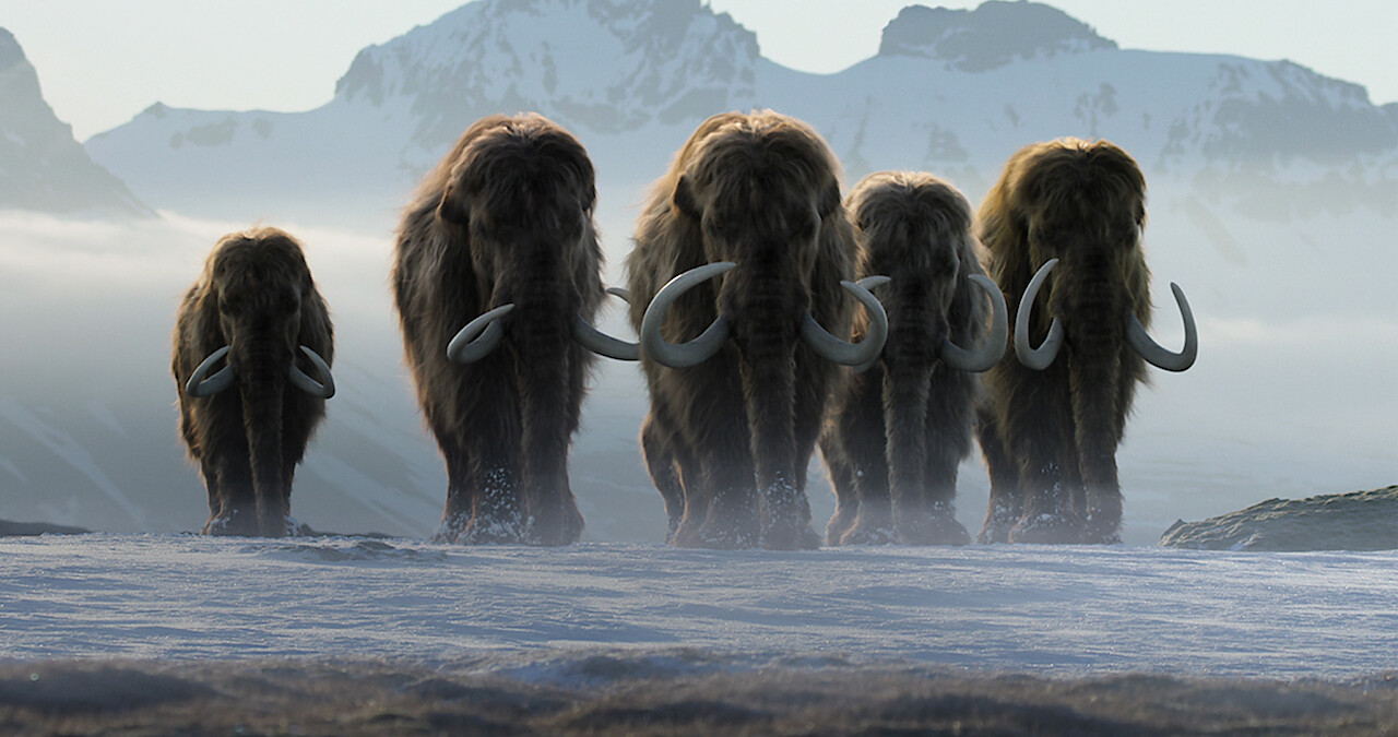 Woolly mammoths are brought back from extinction in Life on Our Planet: Season 1