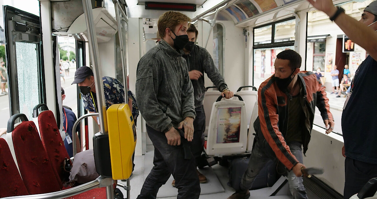 Photo of behind the scenes action