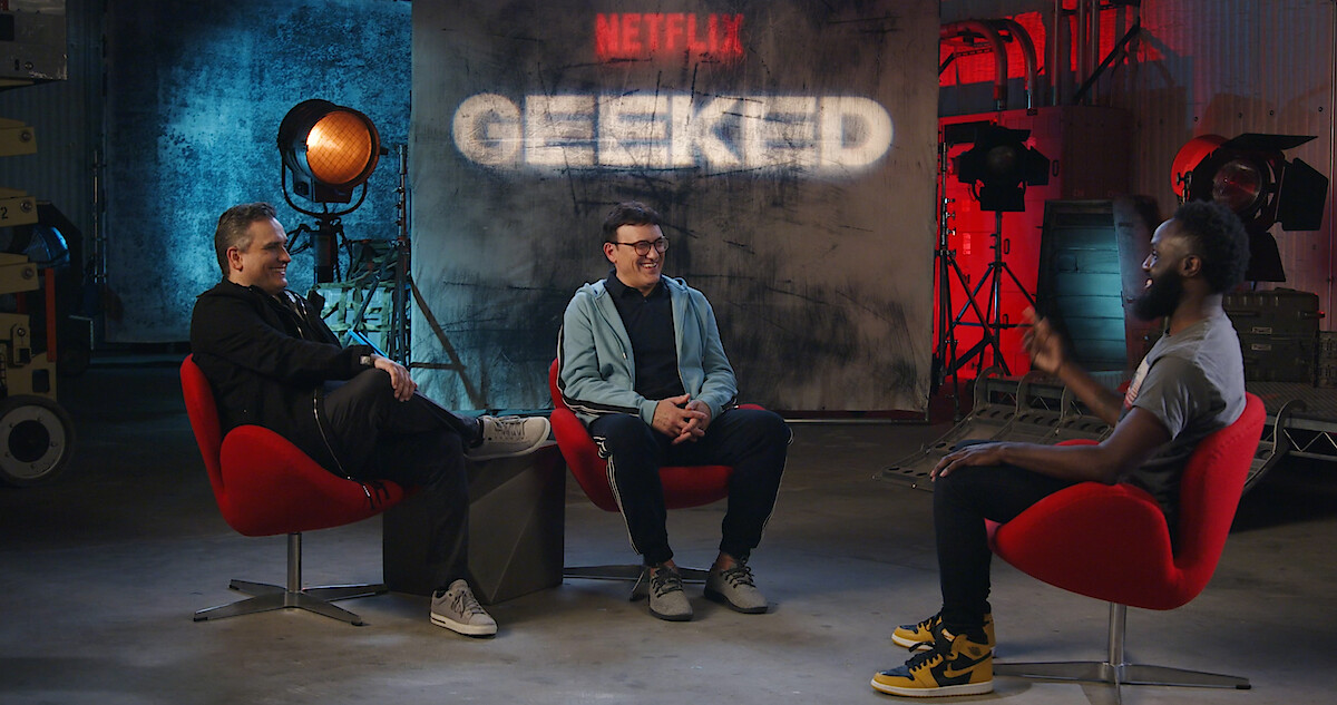 The Russo Brothers Talk 'The Gray Man' Locations During GEEKED WEEK