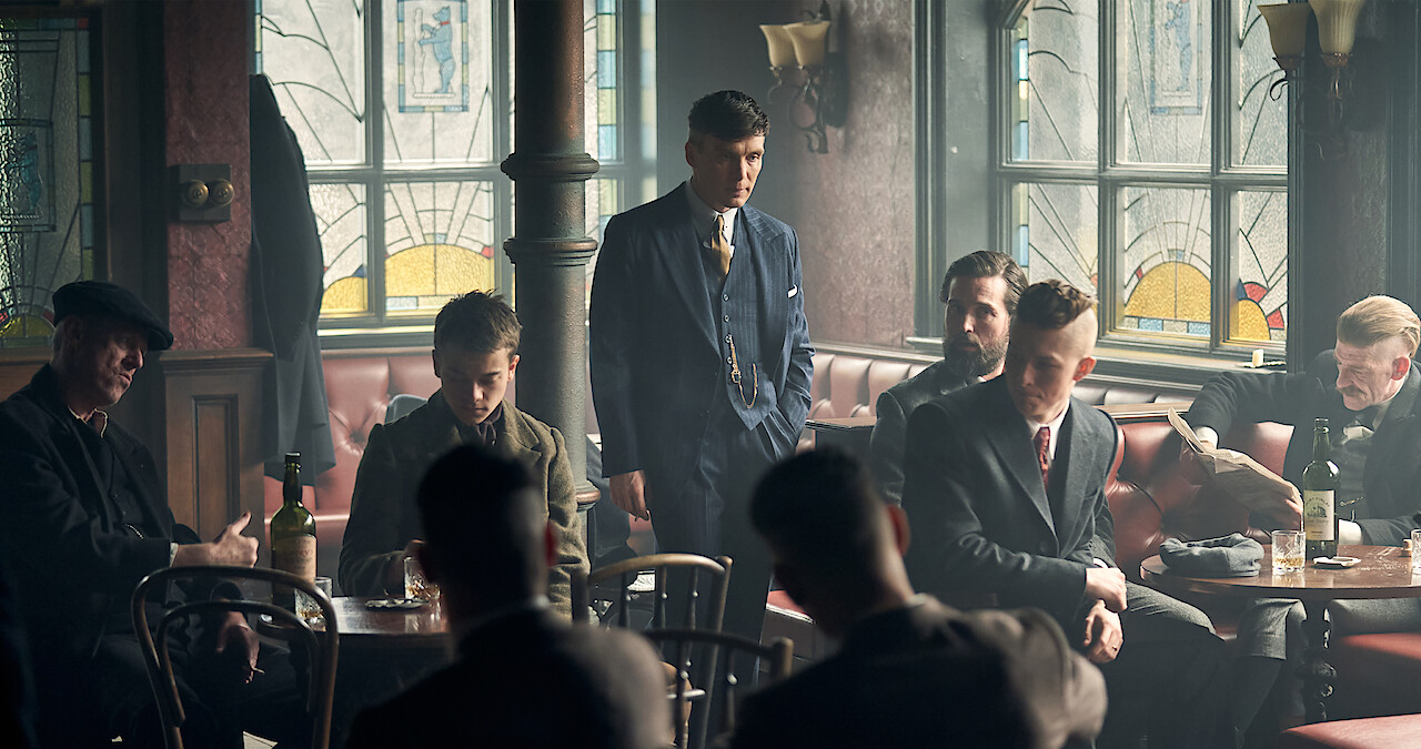 A meeting of the members of the Peaky Blinders