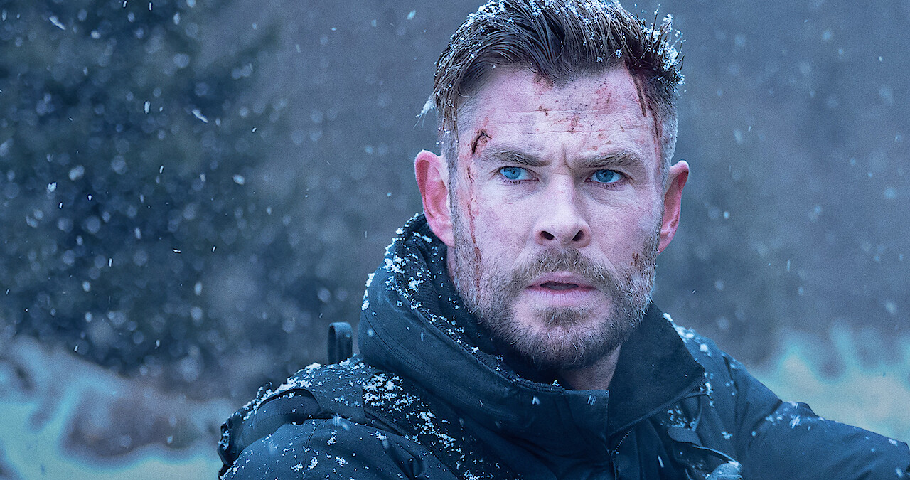 Chris Hemsworth as Tyler Rake in Extraction 2