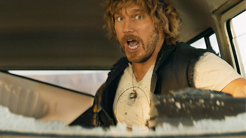 Chris Pratt as Keats in 'The Electric State'