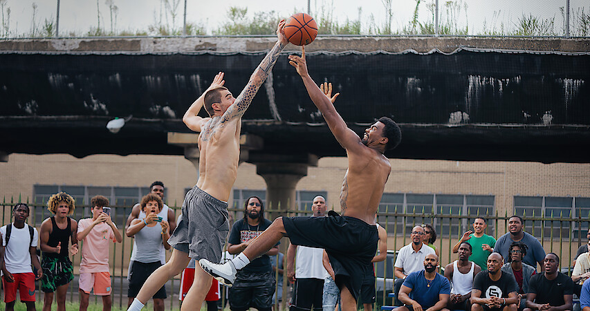 How the ‘Hustle’ Crew Created a Training Montage for the Ages